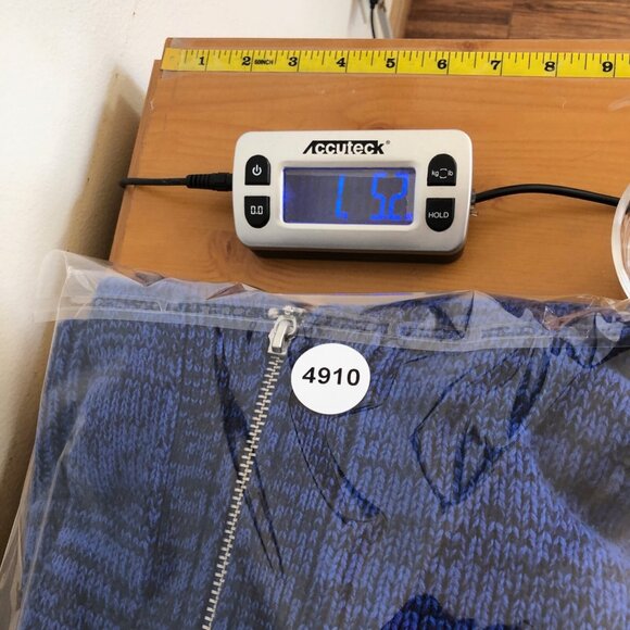 D & Co Sweater Womens XXS Blue Marled Cardigan Full Zip Hooded Pockets Lounge - Picture 10 of 10